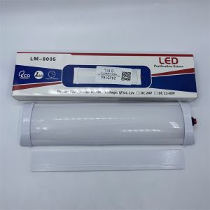 12/24V Car Interior Roof Three Rows OF 72 Bead Ceiling Dome Light Truck Camper Reading Lamp
