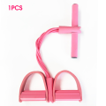 SRIEI 4 Pedal Resistance Band Fitness Rally Foot Retractor Pedal Elastic Pedal Puller Physical Therapy Strength Training Yoga Equipment. 