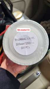 Label Roll Barcode MURAH 100 x 150 A6 kertas stiker thermal 500 sheet