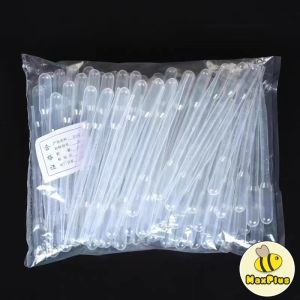 MaxPlus 100Pcs 1ml/2ml/3ml/5ml Disposable Plastic Dropper Transfer Pipette Dropper