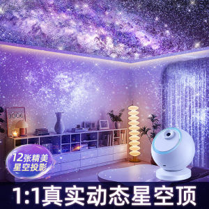 โปรเจคเตอร์ท้องฟ้าเต็มดาว แสงบรรยากาศกาแล็กซี่โรแมนติก ไฟกลางคืนข้างเตียงในห้องนอน ของขวัญสร้างสรรค์ Hot