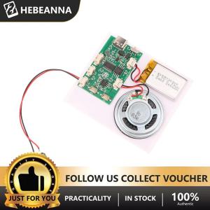 hebeanna 300 Second Recording Playback Module Key Recording Greeting Card Sound Recorder Board Clear Sound Quality