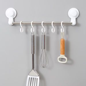 【88HomeStore】1/10 PCS S Shaped Hooks Portable Plastic Multi-purpose S Hanging Storage Hook Kitchen Bathroom Soft Head Organizer Hook