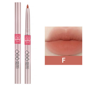 MKING PRETTY Lipliner Putar Pensil Bibir Velvet Lip Liner Matte Matte Tahan Air Tahan Lama Makeup Lipliner-💞Margot
