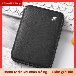 CS Công Suất Lớn Hộ Chiếu Chủ Và Tài Liệu Tổ Chức Gia Đình Du Lịch Ví Chống Trộm Lưu Trữ Cho 6 Hộ Chiếu Và Thẻ