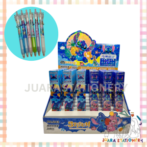 Pulpen Gel BLIND BOX Stitch Tinta Hitam 0.5 / Pulpen Blind Box Pulpen Anak