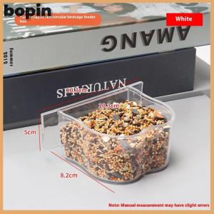 Bopin กล่องให้อาหารนกขนาดเล็กขนาดกลาง กล่องให้อาหารนกที่ทนทาน