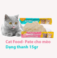 Pate 15gr pate cho mèo con và mèo lớn. 