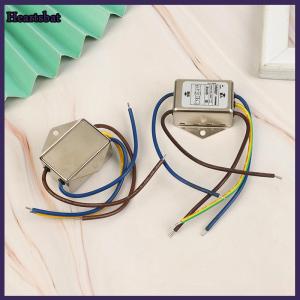 [Heartsbat] CW1B-3A 6A 10A-L(040)Anti-interference AC 220V Power Supply Filter EMI Line Audio Purifier CW1B-10A-L