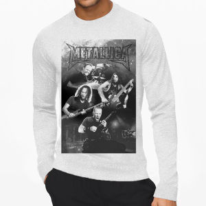 METALLICA | Kaos Lengan Panjang Pria & Wanita | Distro | Sablon | Murah | Produk Lokal | CIAO.ID