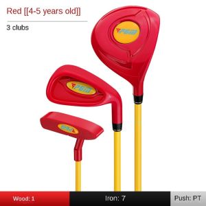 PGM 2-5 Years Old Kids Golf Club Set Childrens Boy Girl Beginners Golf Training Wood Iron Swing Putter Bag Gift JRTG011