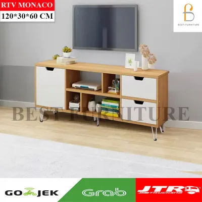 Best RAK TV Cabinet Rak TV Minimalis 120 x 35cm