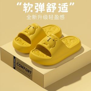 Free Shipping ChildrenS Summer Indoor Home Bathroom Non-Slip Eva Thick-Soled Parent-Child Sandals For Girls