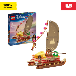 LEGO® ǀ Disney Moana’s Adventure Canoe Fantasy Toy Model Kit 43270