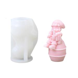 Santa Silicone Molds Christmas Theme Molds Epoxy Resin Molds for Soap Christmas Decoration