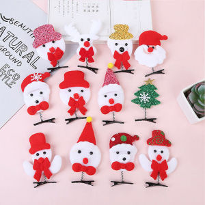 Kẹp tóc Noel cho bé chủ đề GIÁNG SINH nhiều hình xinh xắn Samcos