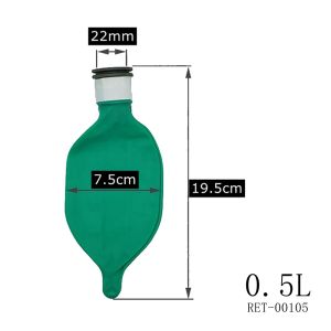 Anesthesia Breathing Bag，Reservoir Bag Anesthesia Machine Respirator Sac 0.5L 1L 2L 3L Disposable Breathing Bag Anesthesia Ventilator Latex bag  Breathing Bag Disposable Breathing Bag Reservoir Bag