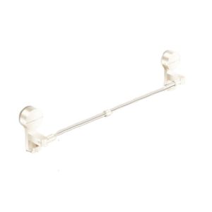 QYWVA Punching-Free Suction Cup Towel Holder Wall-Mounted Retractable Bathroom Towel Rack Removable Stainless Steel Paper Towel Holder Bathroom