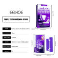 Eelhoe V34 Teeth Whitening Strips Dry Toothpaste Bleaching Tooth Sticky Gel Bleaching Tooth Whiten Strips High Elastic Oral Care White Tooth Dental Kit Oral Hygiene Care Strip for False Teeth Veneers（7pcs/box）. 