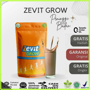 (BISA COD) ZEVIT GROW - SUPLEMEN PENINGGI BADAN TERBAIK SUSU PENINGGI BADAN