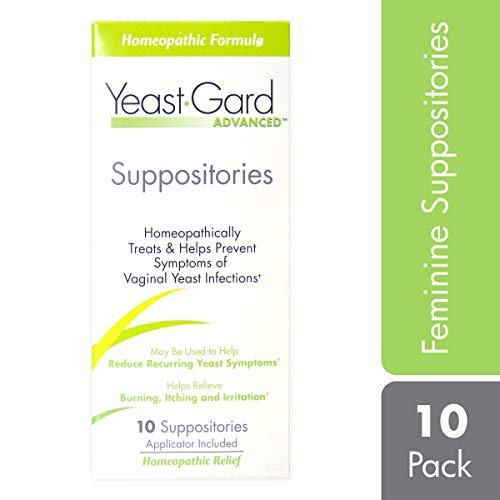 YeastGard Advanced, Yeast Gard Suppositories, 10 Suppositories Lazada