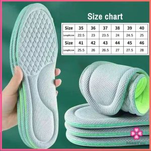 Missyou พื้นรองเท้า ดับกลิ่น ดูดซับ นาโน ต้านเชื้อแบคทีเรีย เหงื่อ รองเท้า เบาะ พอดีกับฝ่าเท้า นุ่มสบาย insoles