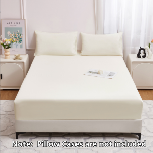 SG Fitted Design Waterproof Mattress Protector | Bed Cover Top Dustproof & Home Use