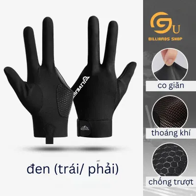 Găng Tay Bida Bi a GILIVEJUY 3 Ngón kín ngón (găng tay bi a thuận/ nghịch) (dành cho cơ thủ thuận tay trái/ phải)