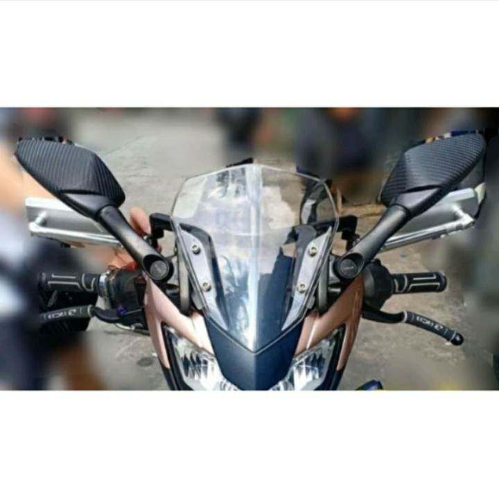 Sniper Version 2 Side Mirror and Bracket Set with Visor | Lazada PH