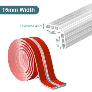NOER Anti Collision Baby Proofing PVC Transparent Table Edge Protector High Quality Self Adhesive Airbag Furniture Bumper