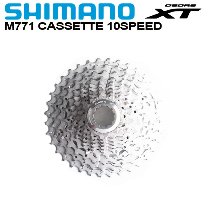 SHIMANO Deore XT CS-M771 Cassette 11-36T 11-34T MTB M771-10