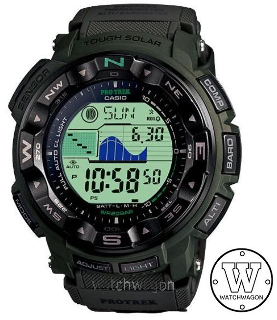 CASIO PROTREK PRG-250 タフソーラー