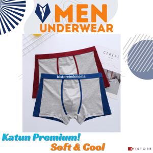 Celana Dalam Pria 2 pcs Underwear Katun Premium Ukuran (55-77.5kg) 7604