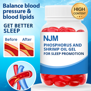 Antarctic Krill Oil Capsules Blood Lipidlowering Gel Candy For Middleaged And Elderly Lowering Blood Lipids And Promoting Sleep High Quality Krill Oil For Mid