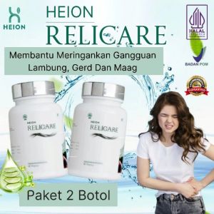 Relicare 30 Kapsul Membantu Meringankan Gangguan Lambung Dan Gerd Dan Maag Herbal Alami Original