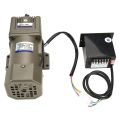 【มอเตอร์ไฟฟ้า】AC 220V 90W Adjustable Speed Gear Motor เฟสเดียวมอเตอร์เกียร์แบบอะซิงโครนัสมอเตอร์ลดความเร็วในการปรับ. 