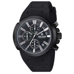 Jam Tangan Pria Seri 5334 Tali Rubber/Karet Tanggal Dan Crono Aktif