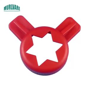 2ชิ้นเครื่องไอศครีมอุปกรณ์เสริมการสร้างหมวกดอกไม้ปากสำหรับ708 602 8757 716 339เครื่องไอศครีมเปลี่ยน