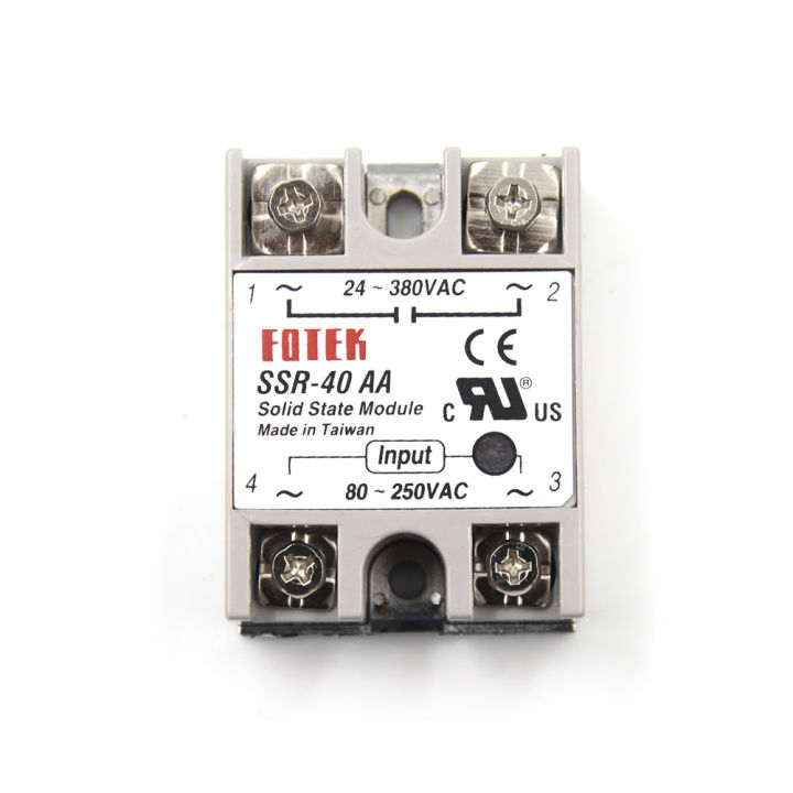 KingD solid state relay SSR40AAH 40A actually 80250V AC TO 90480V