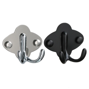 Multi Purpose Wall Mount Hooks Easy Installation Stainless Steel Hangers For Organizing Towels Utensils Clothes