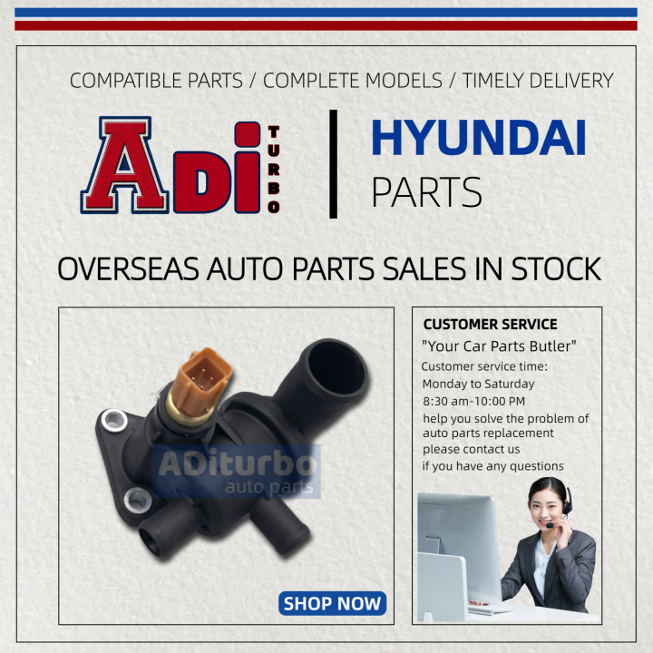 THERMOSTAT HOUSING/COOLANT TEMPERATURE CONTROL FOR HYUNDAI EON/I10/GETZ