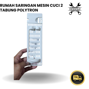 Saringan Filter Mesin Cuci Polytron Warna Teal 12cmX45cm - Komponen Pengganti Kualitas Tinggi