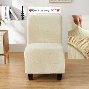 【24H delivery& COD 】Thickened Knitting Embossed Velvet high elasticity Four Seasons Sofa Cushion Folding Sofa Bed Cover Full Cover Armless Sofa Cover Simple Gene