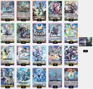 Bài in - Vanguard: Fated One of Miracles Rezael Deck (Tiếng Anh)