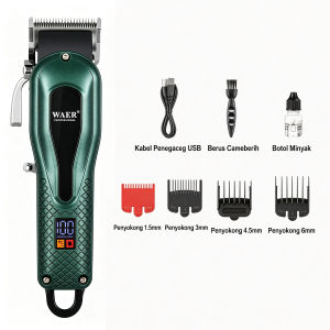 WAER ORIGINAL WE-6008 Professional Rechargeable Adjustable Hair Trimmer Hair Clipper Hair Shaver