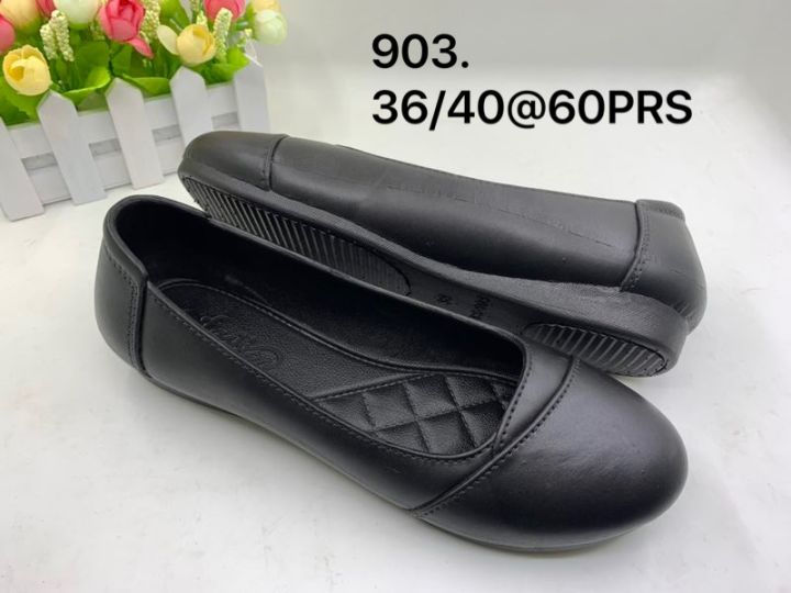903-1 New women fashion Black shoes[goma] Lazada PH
