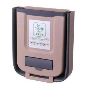 Treo Tường Thùng rác Bin Gấp Thùng rác 7L/10L Nhà Bếp Treo Thùng rác gấp cho xe hơi Thùng Rác Tái Chế Thùng Rác Thùng Rác Thùng Rác