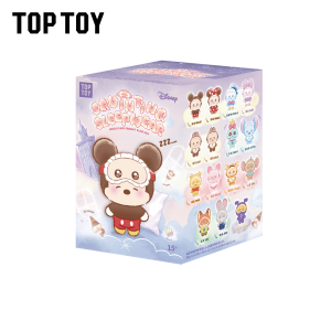 [NEW] TOP TOY Disney Squinting Sleepwear Series Plush Pendant Blind Box Super cute plush toy