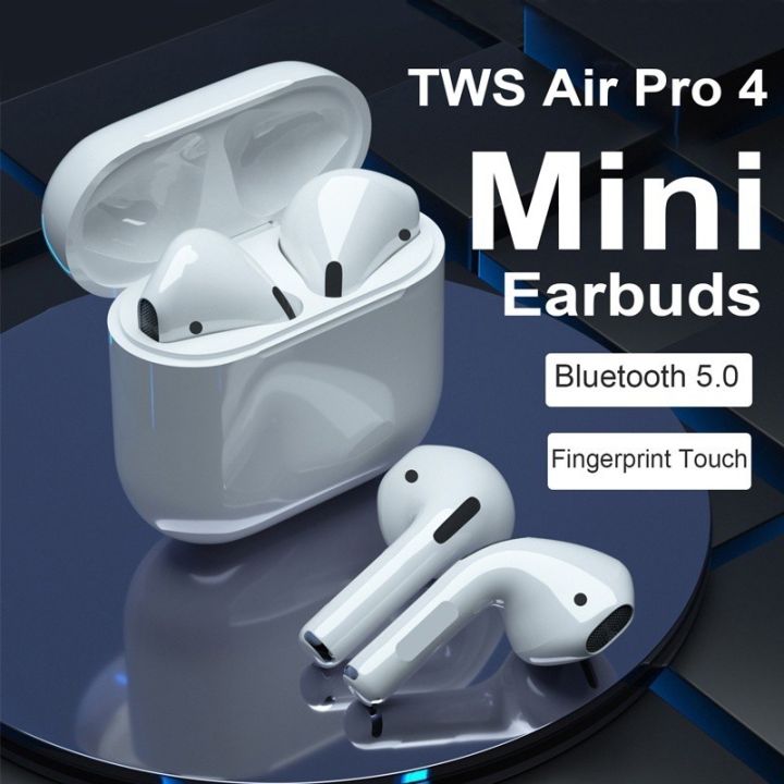 Pro 4 TWS Bluetooth Earphone inPods Headphone Wireless Earplugs