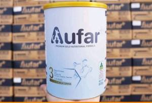 SALE!Sữa bột Aufar Úc đủ số 123 - lon 800g date T10/2026